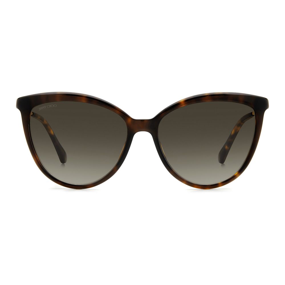 Jimmy Choo Brown Metal Sunglasses - Walk-In Closet