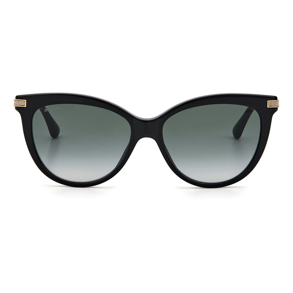 Jimmy Choo Black Acetate Sunglasses - Walk-In Closet