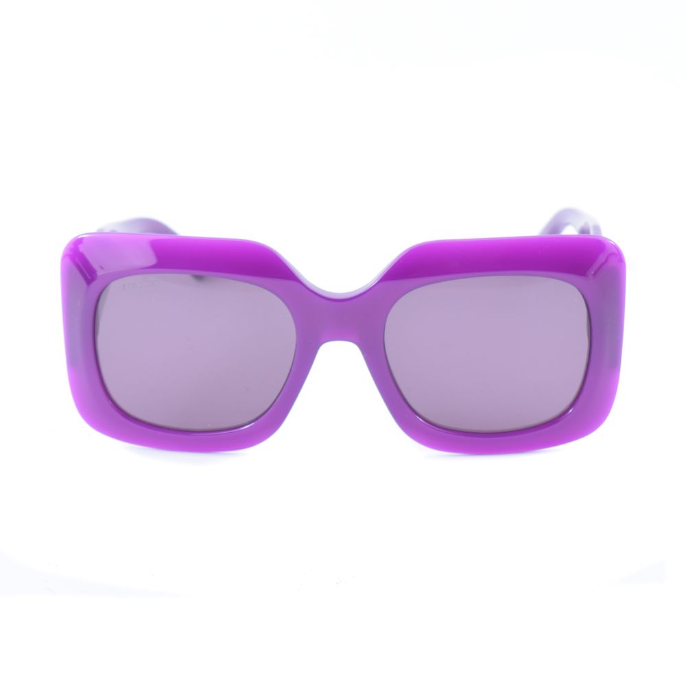 Jimmy Choo Purple Resin Sunglasses - Walk-In Closet