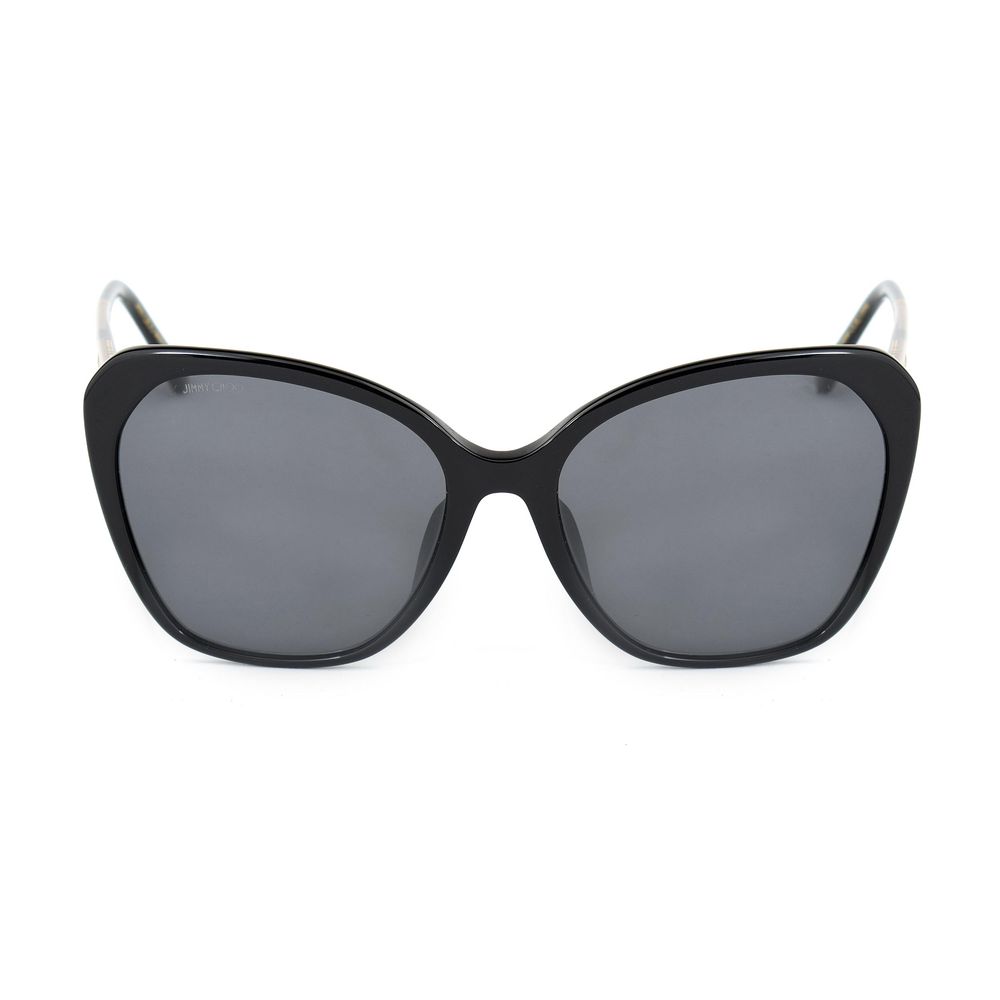Jimmy Choo Black Metal Sunglasses - Walk-In Closet