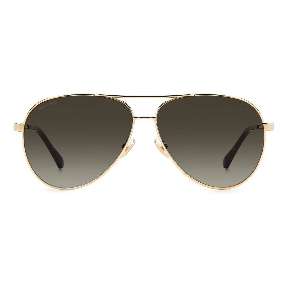 Jimmy Choo Gold Metal Sunglasses - Walk-In Closet