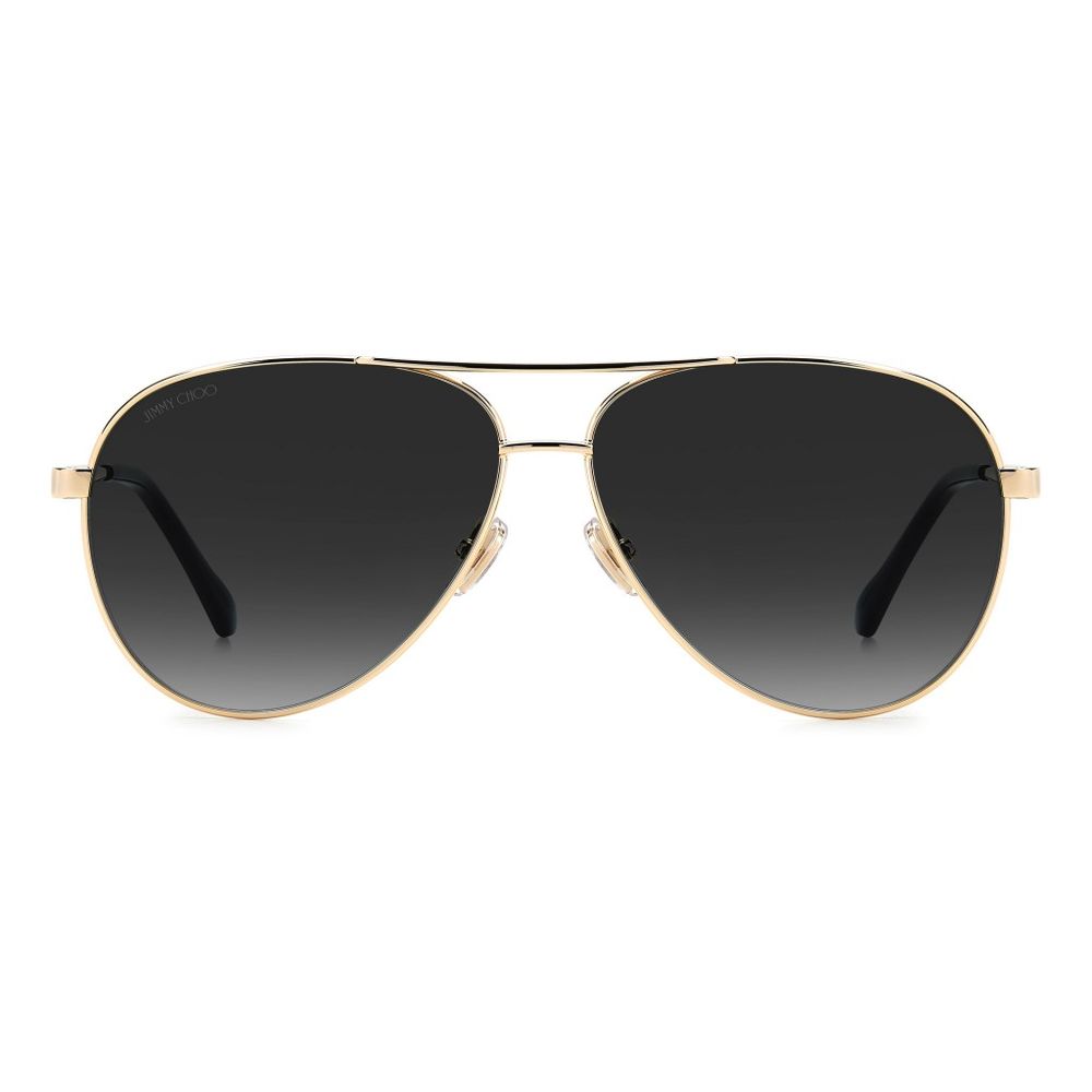 Jimmy Choo Gold Metal Sunglasses - Walk-In Closet
