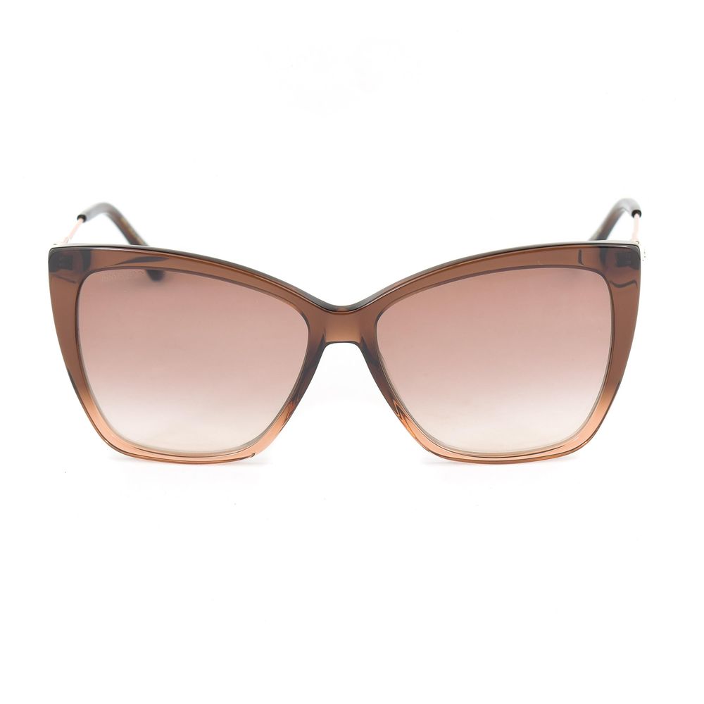 Jimmy Choo Brown Metal Sunglasses - Walk-In Closet