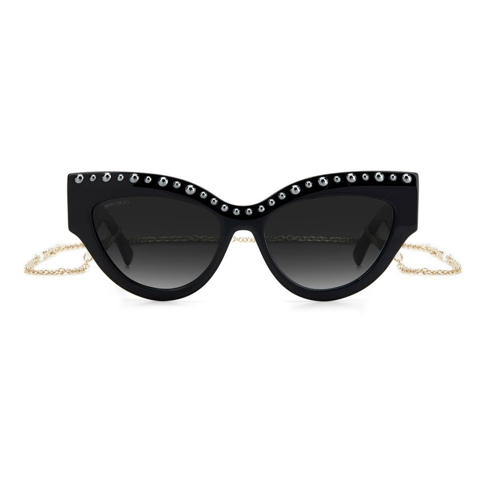 Jimmy Choo Black Acetate Sunglasses - Walk-In Closet