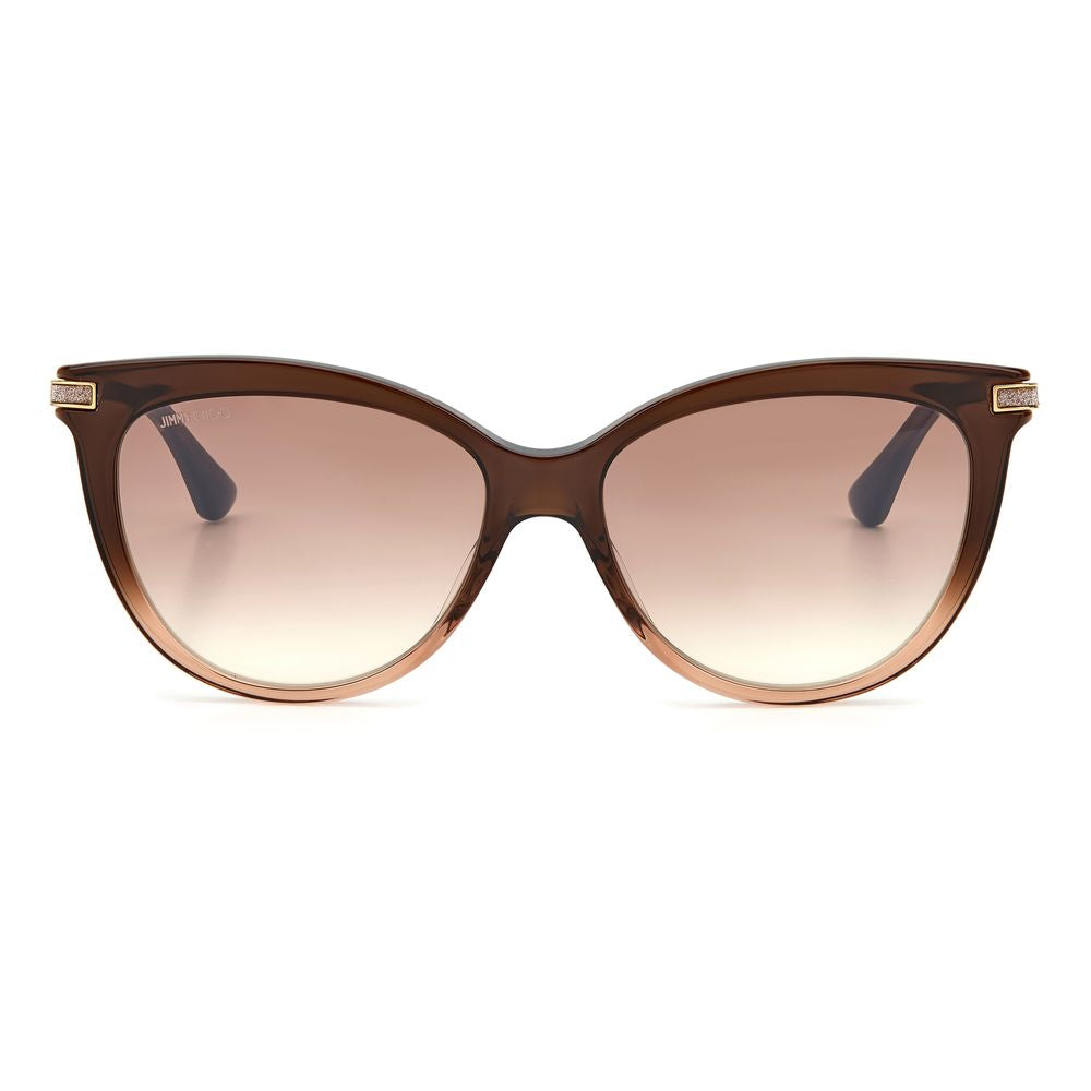 Jimmy Choo Brown Acetate Sunglasses - Walk-In Closet