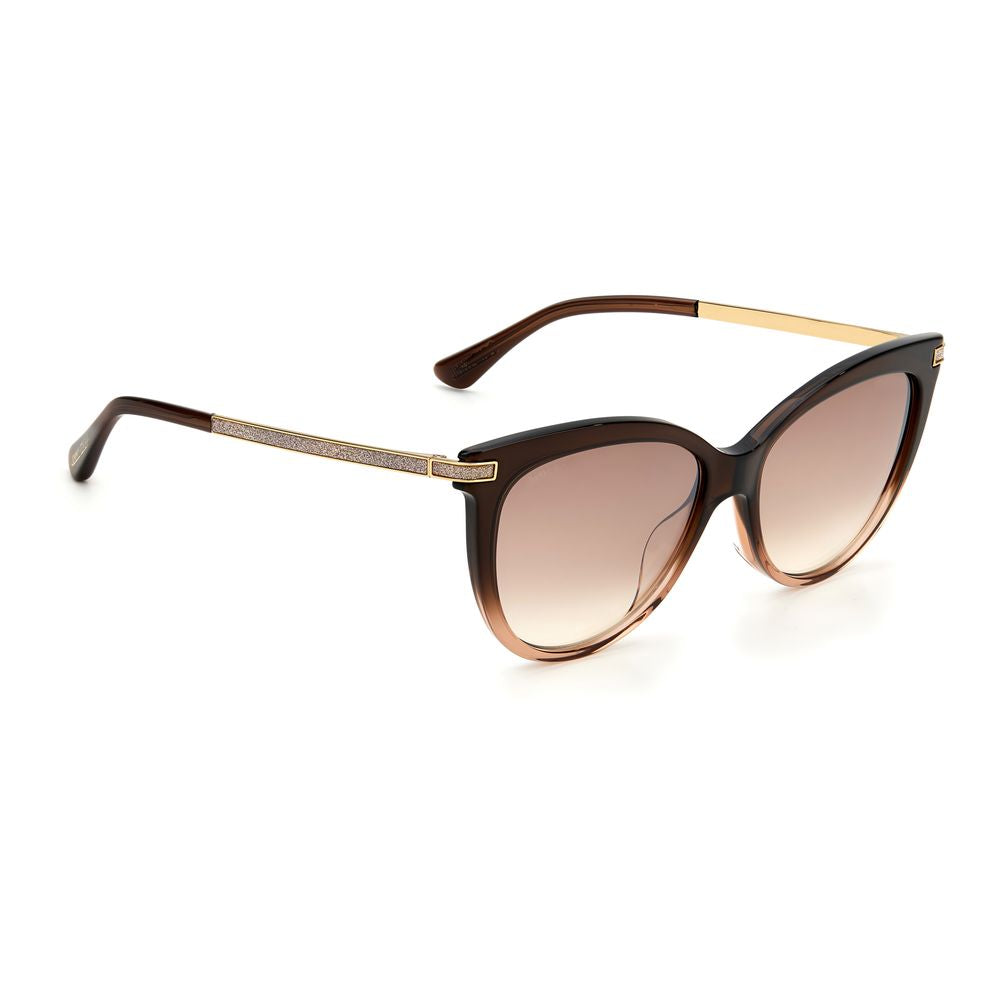 Jimmy Choo Brown Acetate Sunglasses - Walk-In Closet