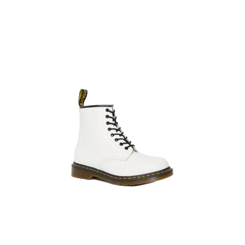 Dr. Martens White Leather Boot - Walk-In Closet