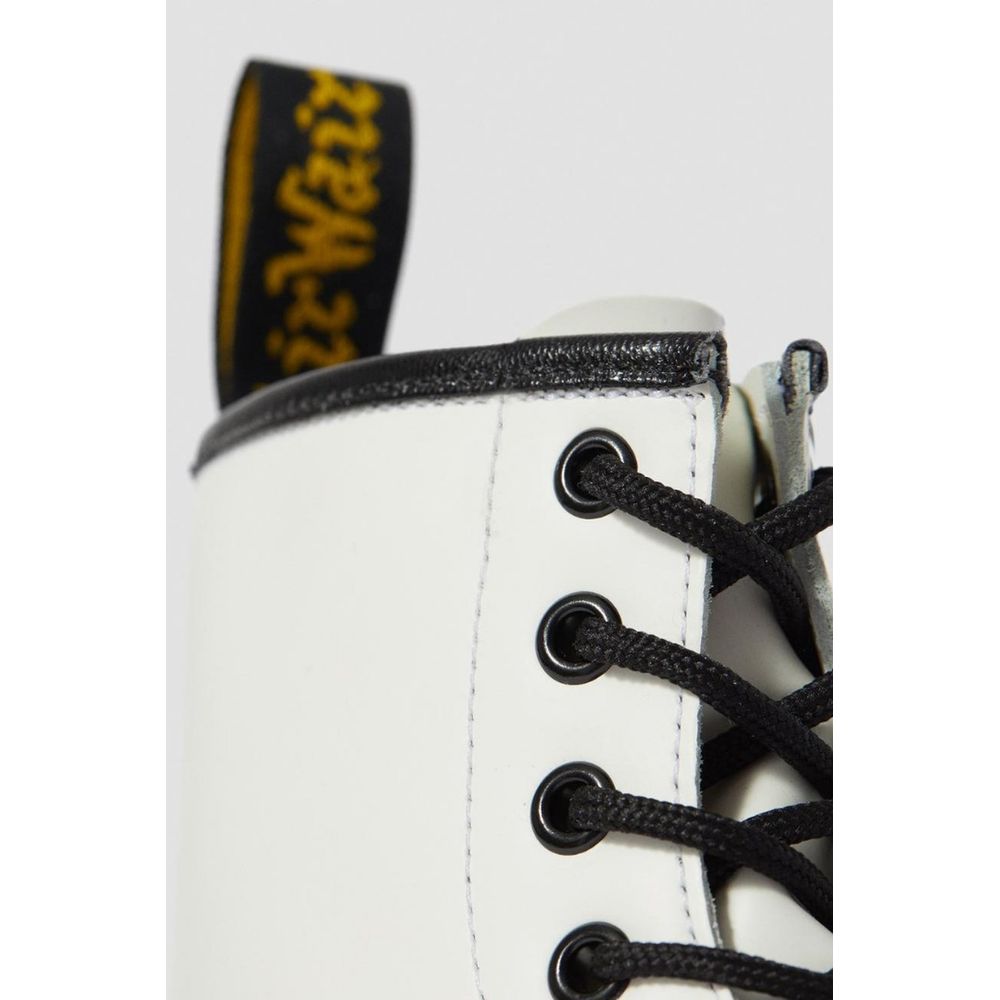 Dr. Martens White Leather Boot - Walk-In Closet