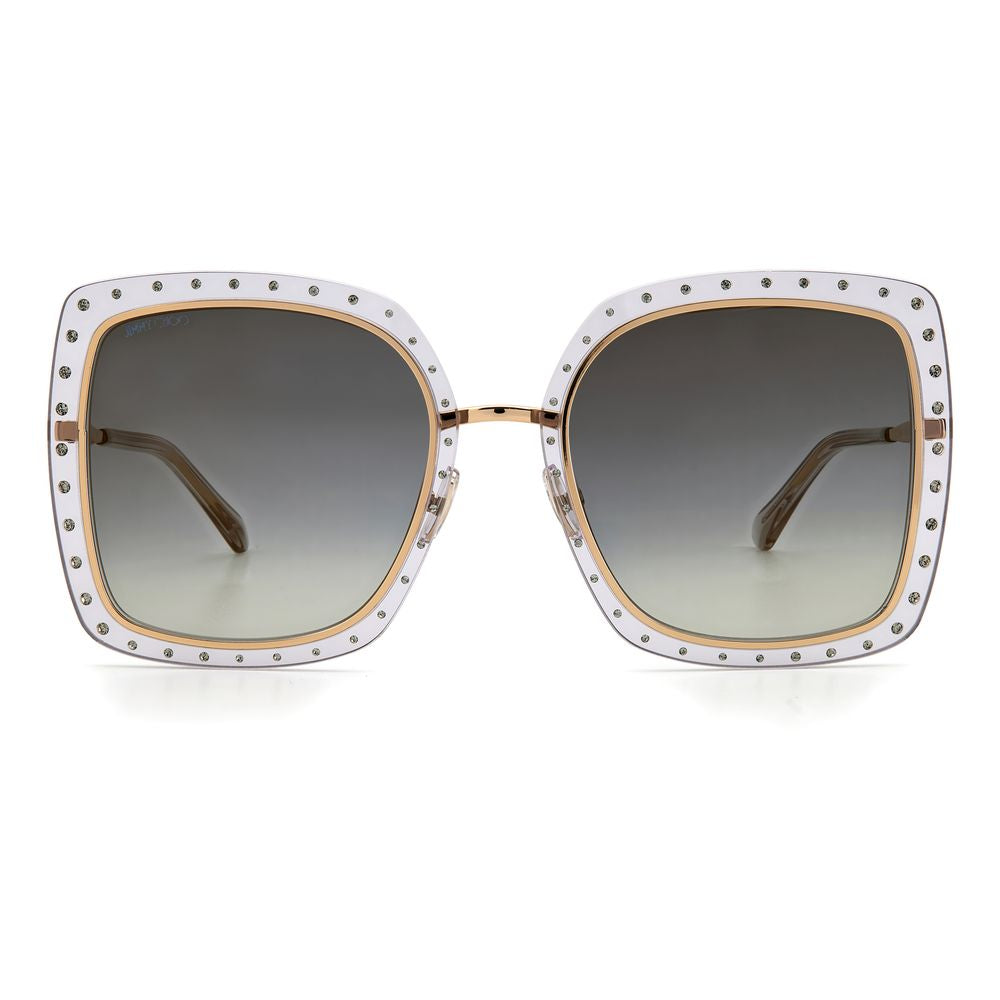 Jimmy Choo Gold Metal Sunglasses - Walk-In Closet