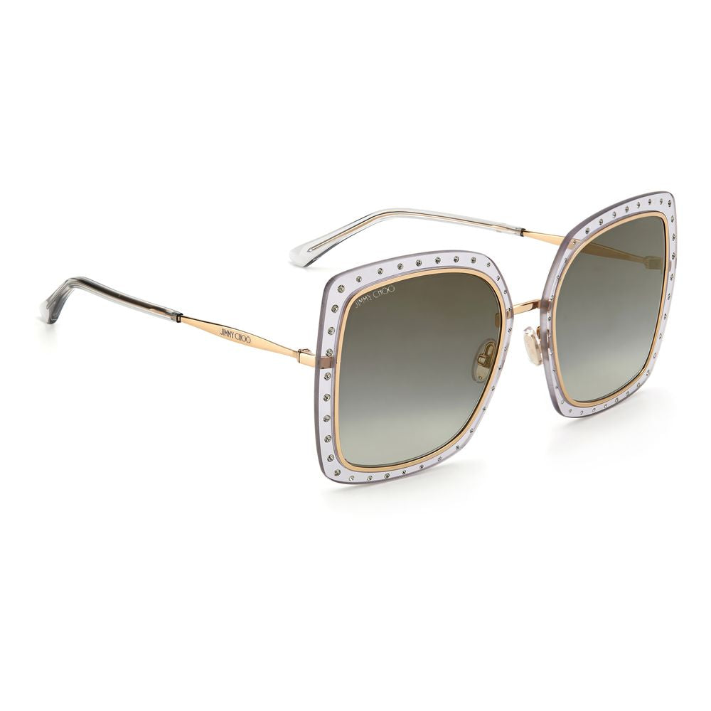 Jimmy Choo Gold Metal Sunglasses - Walk-In Closet