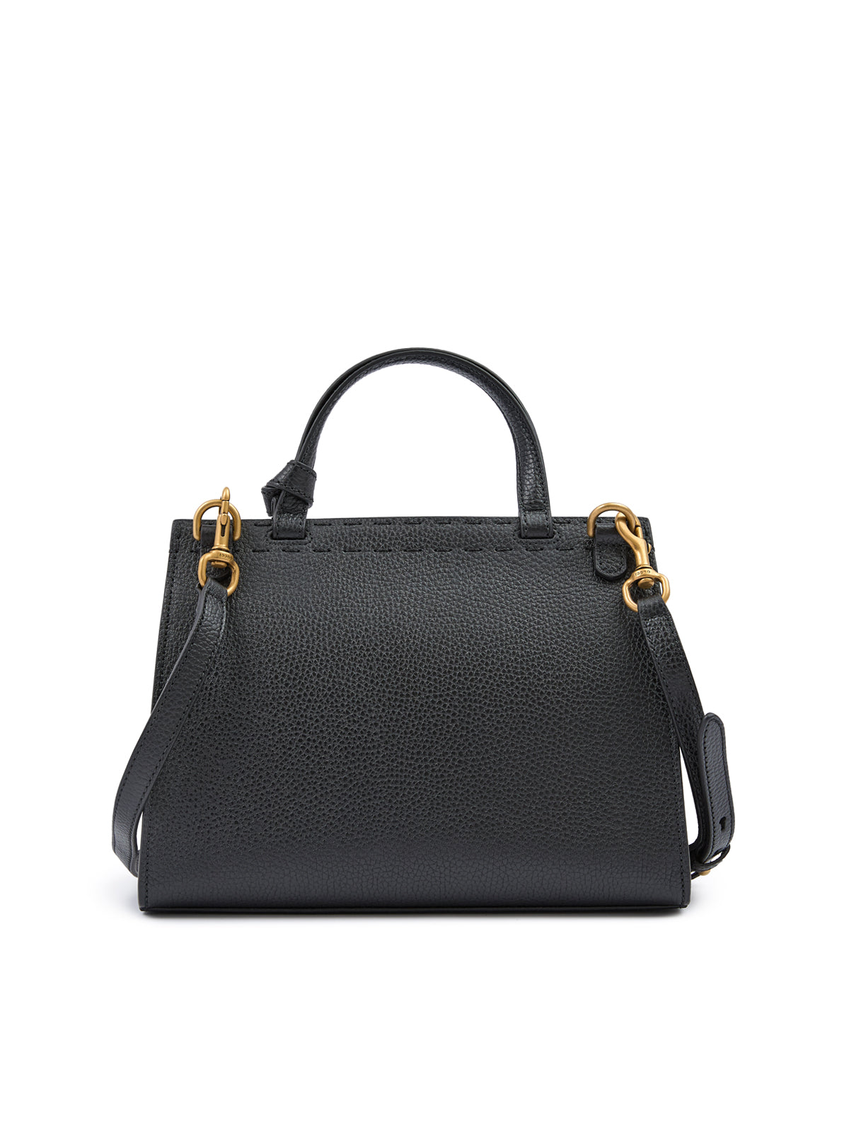 Gucci Black Leather GG Marmont Handbag - Walk-In Closet