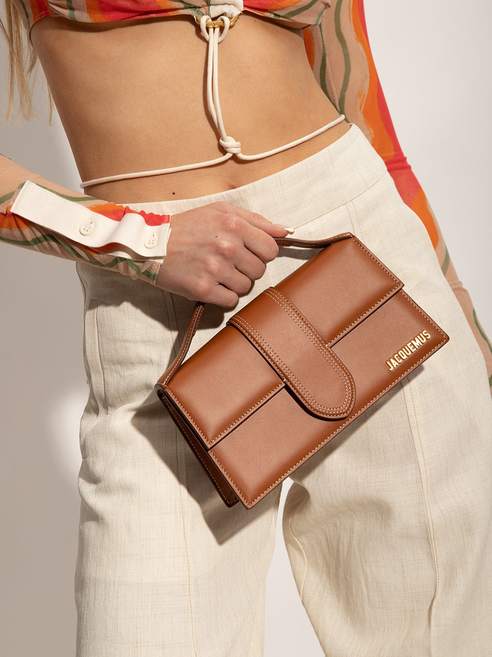 Jacquemus Le Grand Bambino Light Brown Bag - Walk-In Closet