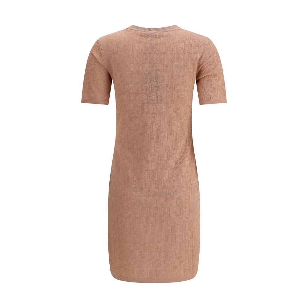 Fendi FF pattern midi Dress - Walk-In Closet