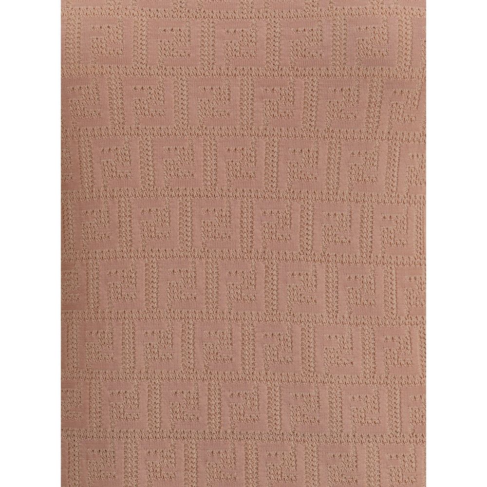 Fendi FF pattern midi Dress - Walk-In Closet