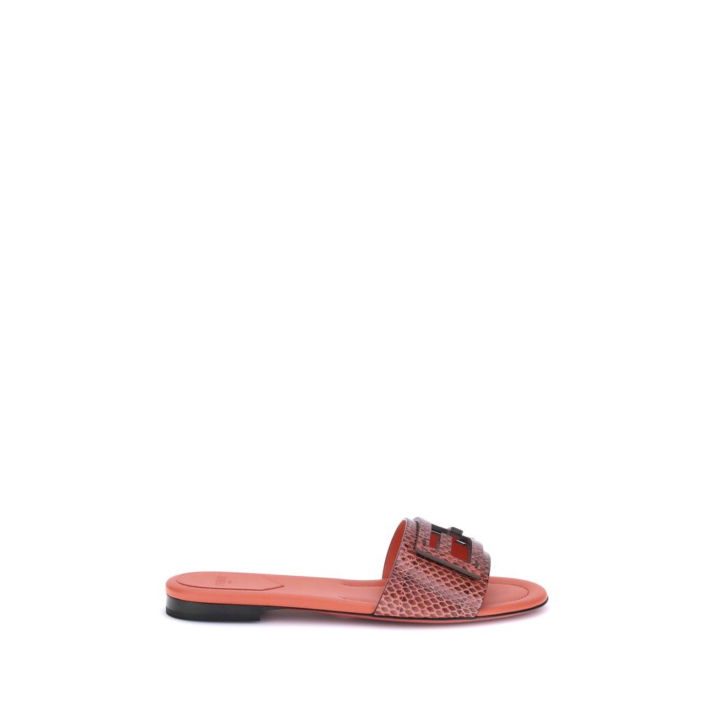 Fendi Python print Sandals - Walk-In Closet