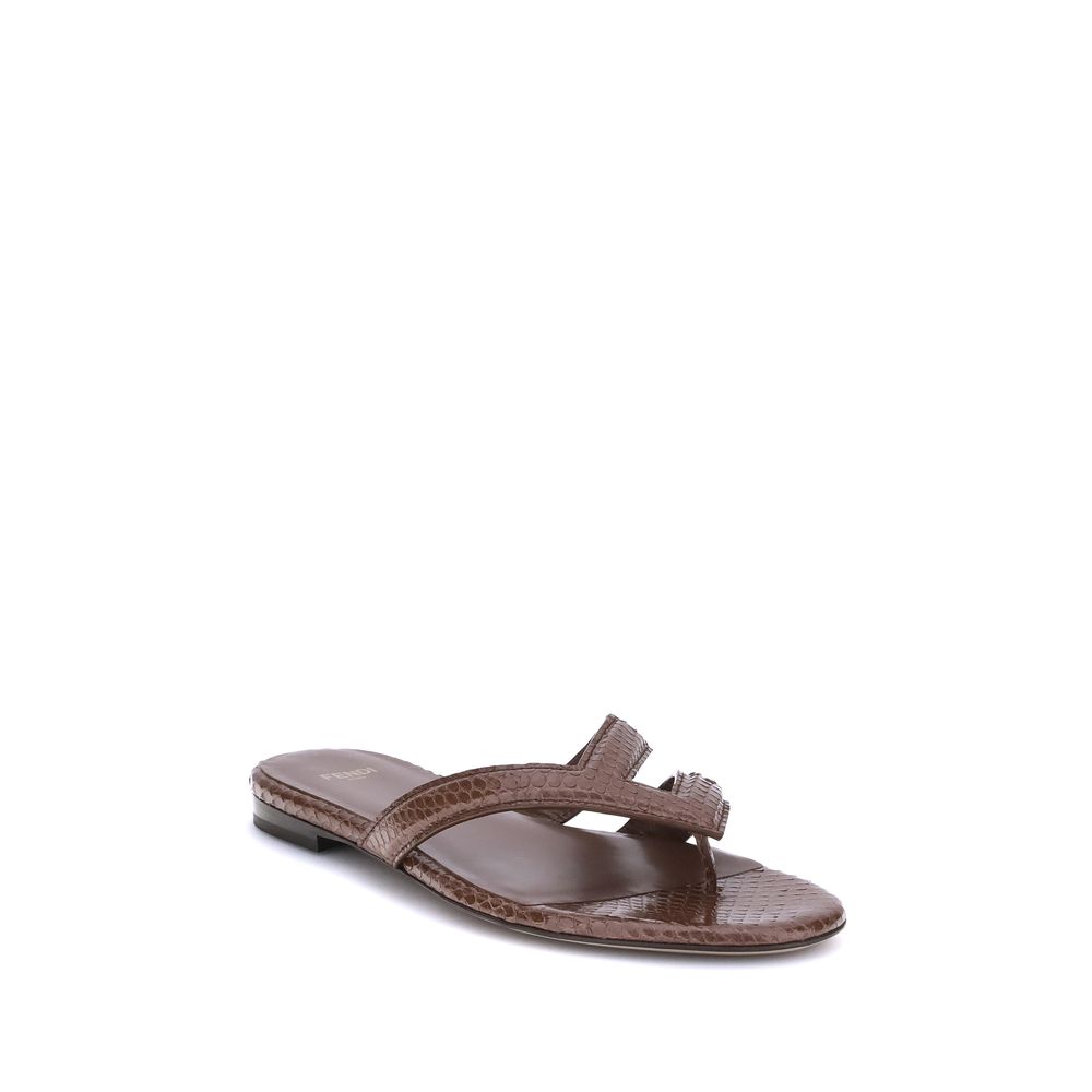 Fendi Infradito Ayers Sandals - Walk-In Closet