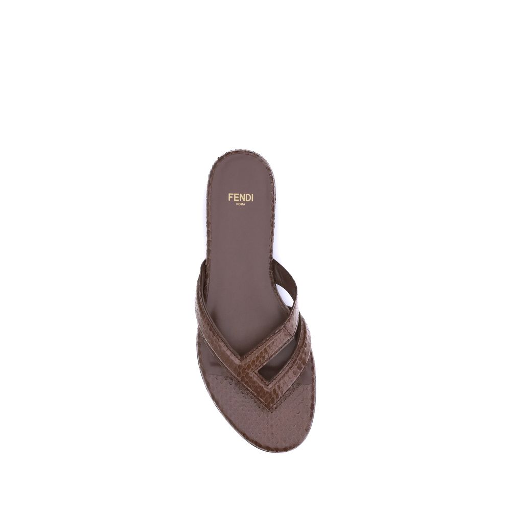 Fendi Infradito Ayers Sandals - Walk-In Closet