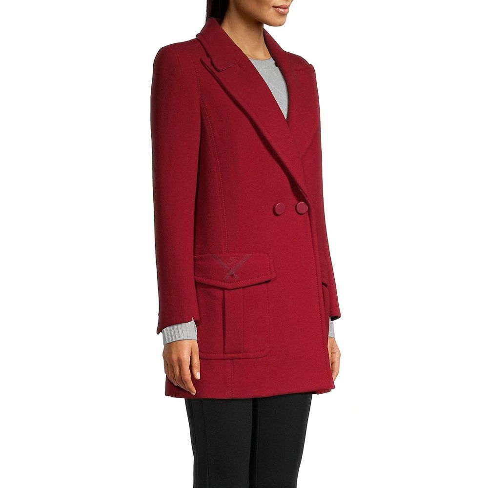 Fur Collar Wool Coat - Walk-In Closet