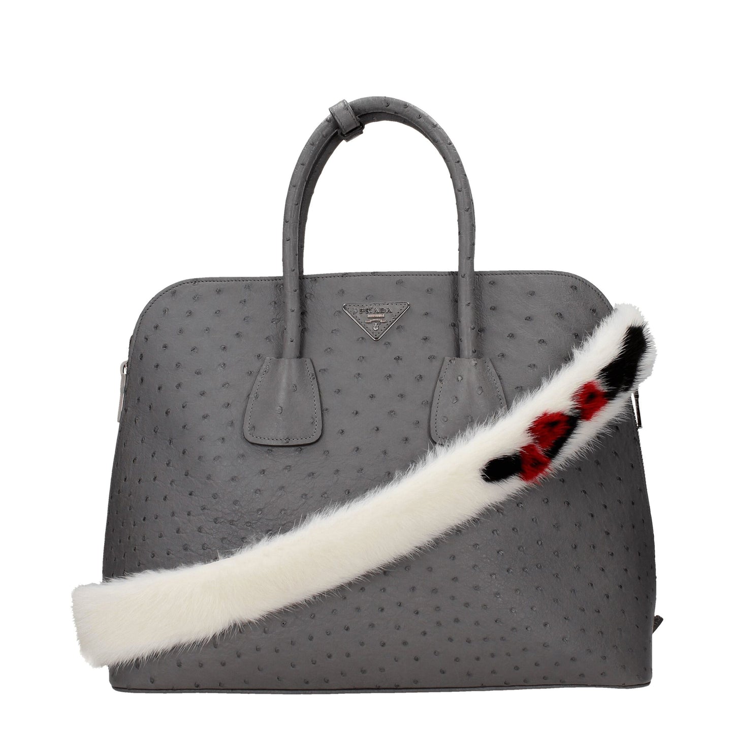 White Leather Shoulder Bags - Walk-In Closet