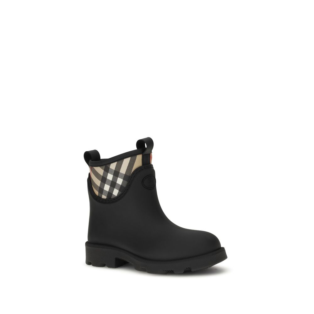 Burberry Marsh Stamp rubber Ankle Boots - Walk-In Closet