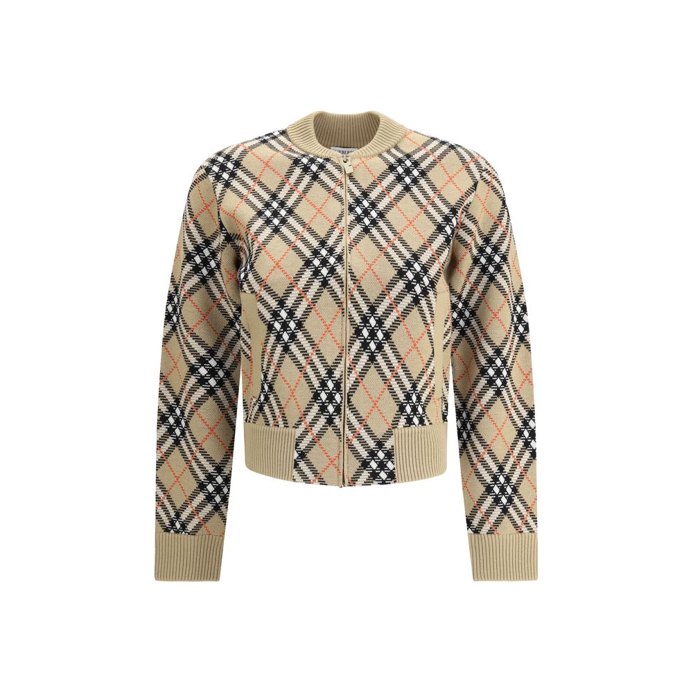 Burberry Check Cardigan - Walk-In Closet