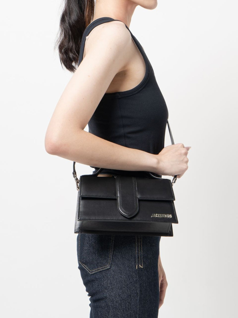 Jacquemus Le Grand Bambino Black Bag - Walk-In Closet