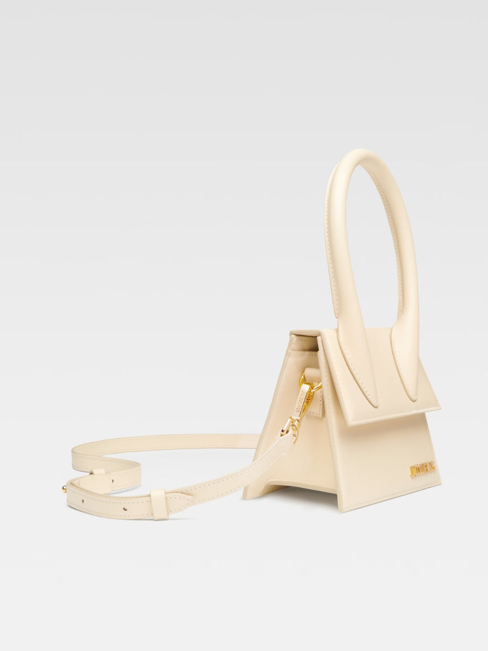 Jacquemus Le Chiquito Moyen Ivory Bag - Walk-In Closet