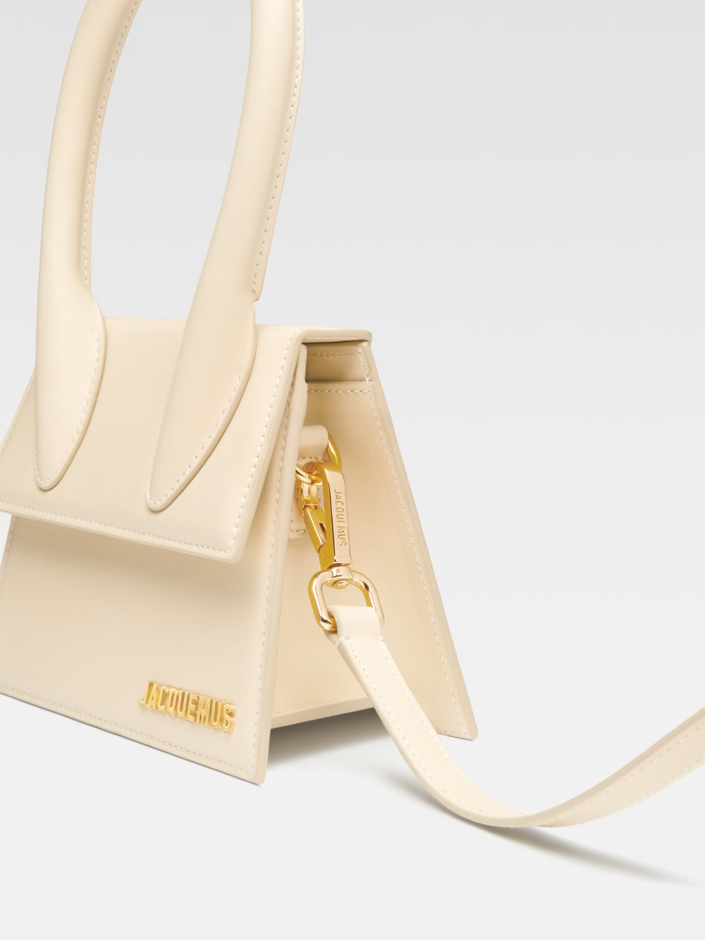 Jacquemus Le Chiquito Moyen Ivory Bag - Walk-In Closet