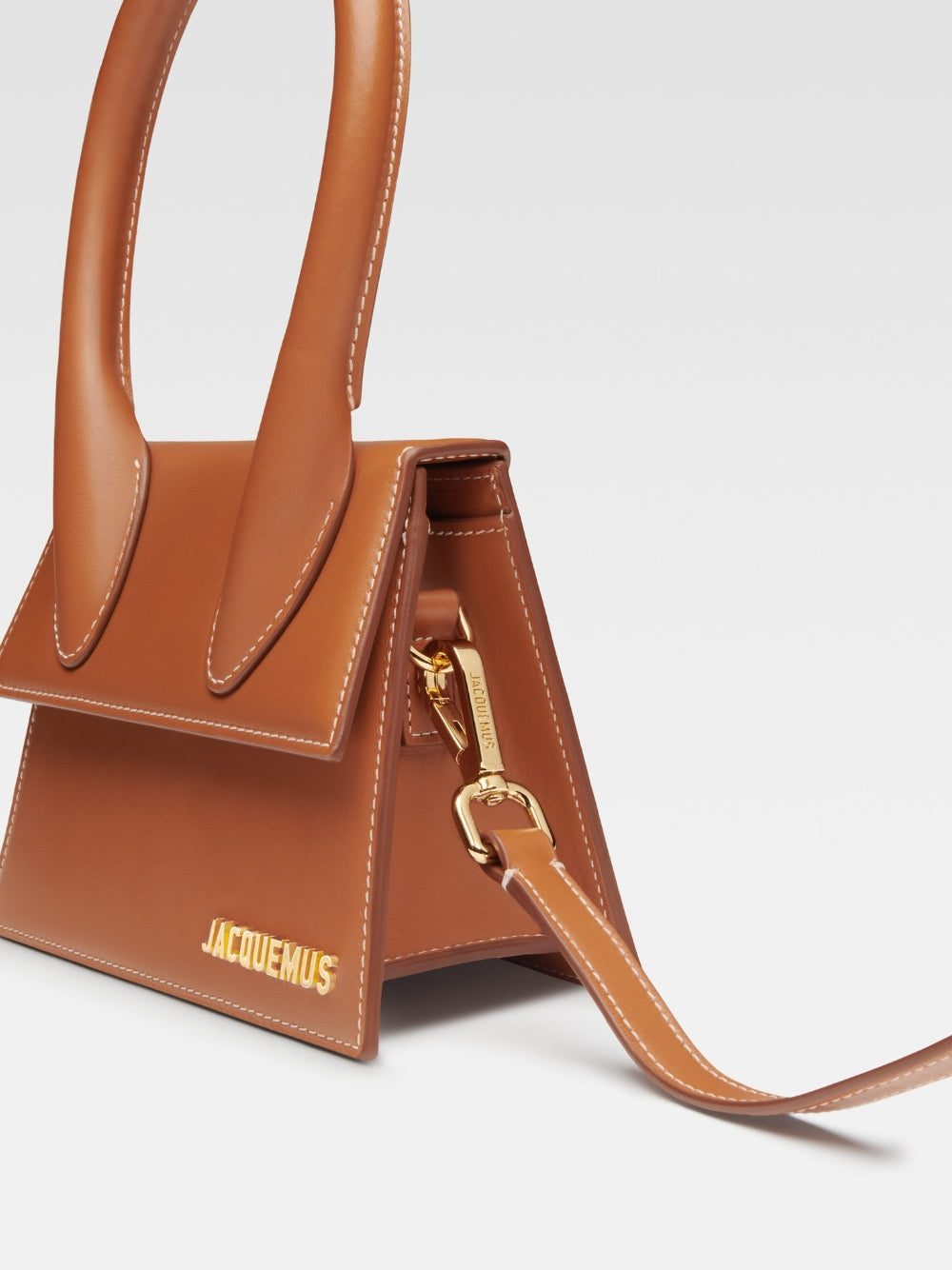 Jacquemus Le Chiquito Moyen Brown Bag - Walk-In Closet