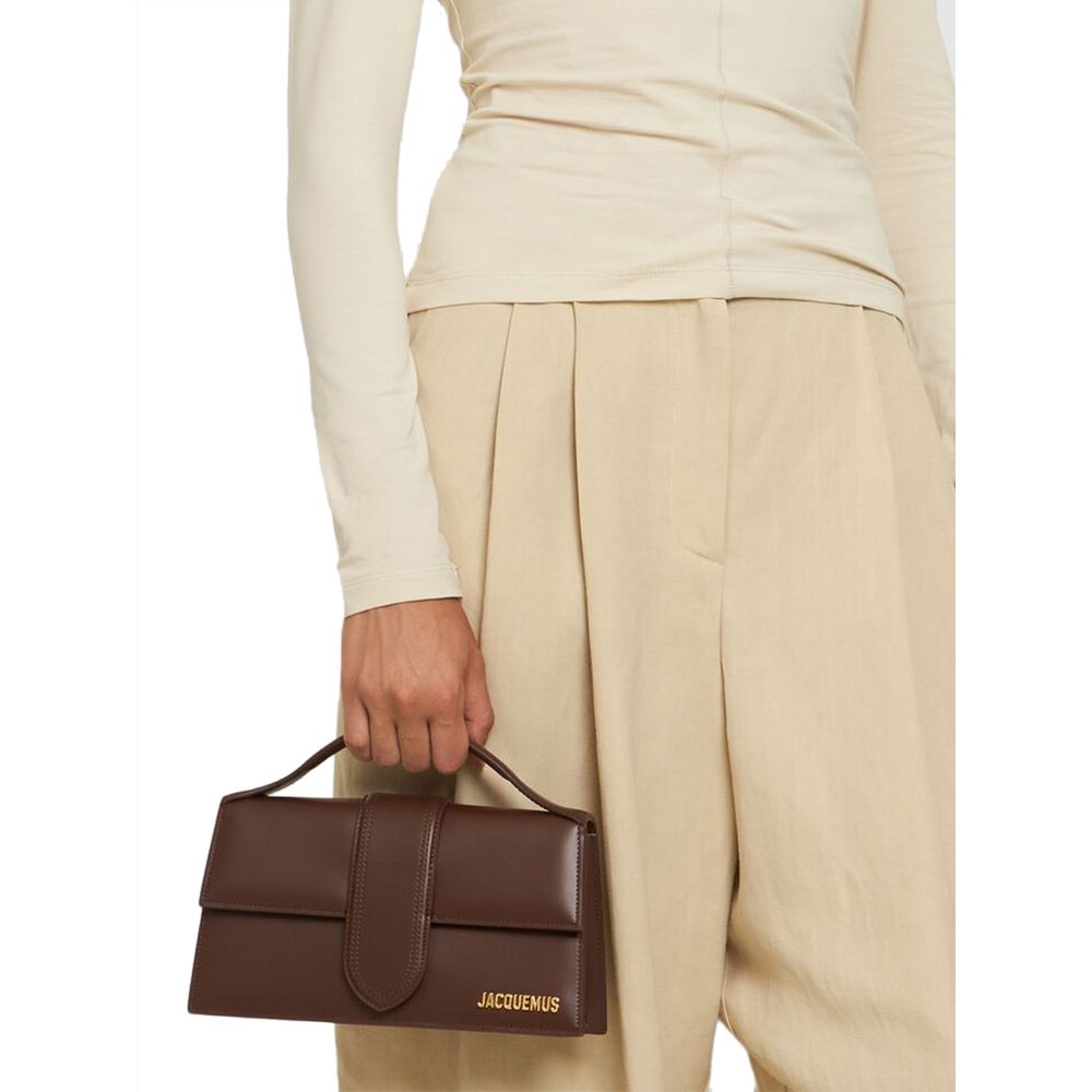 Jacquemus Brown Leather Handbag - Walk-In Closet