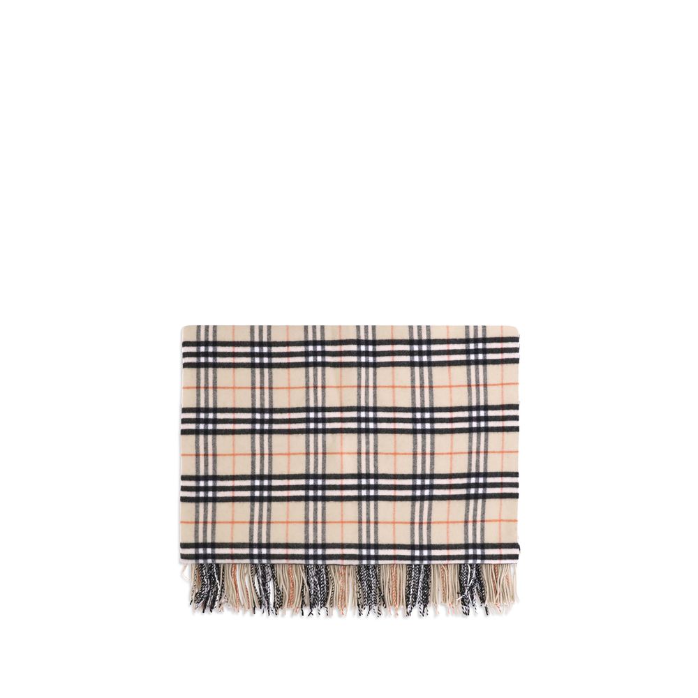 Burberry Check wool Blanket - Walk-In Closet