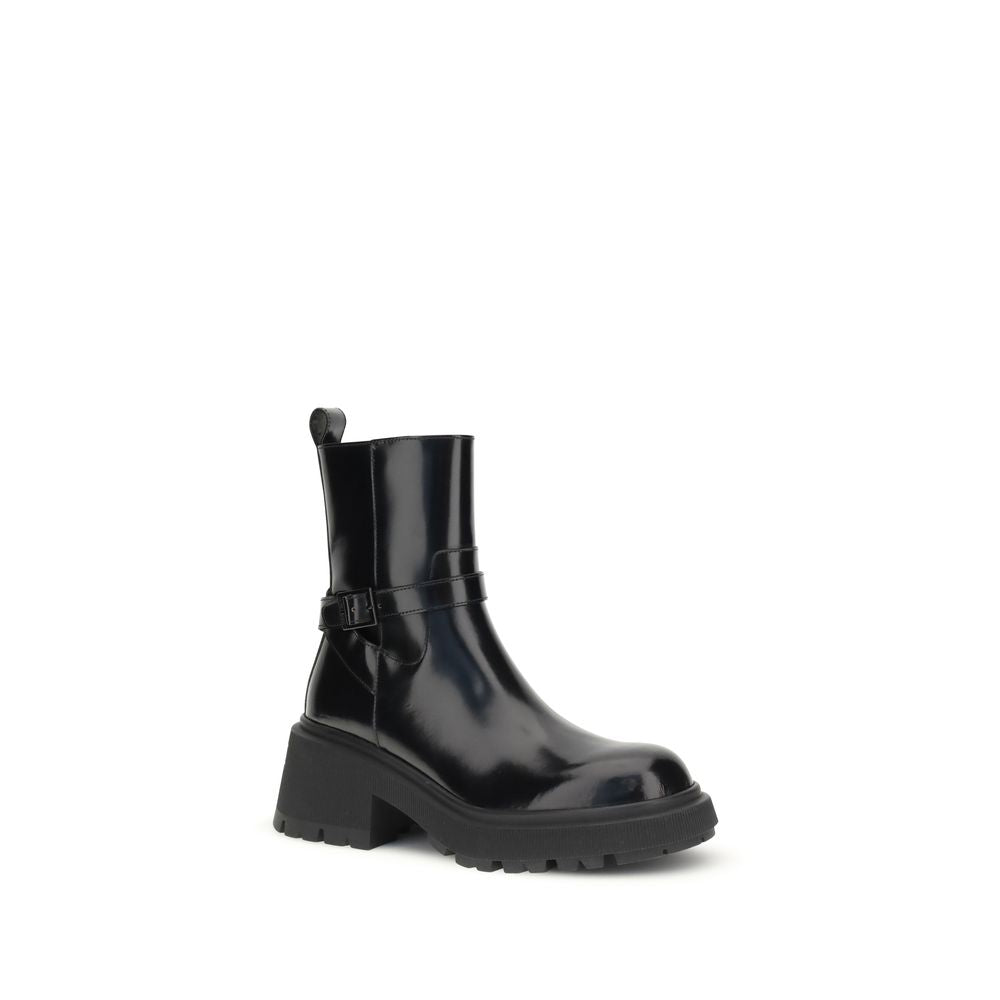 Jimmy Choo Patent-leather Conny Ankle Boots - Walk-In Closet