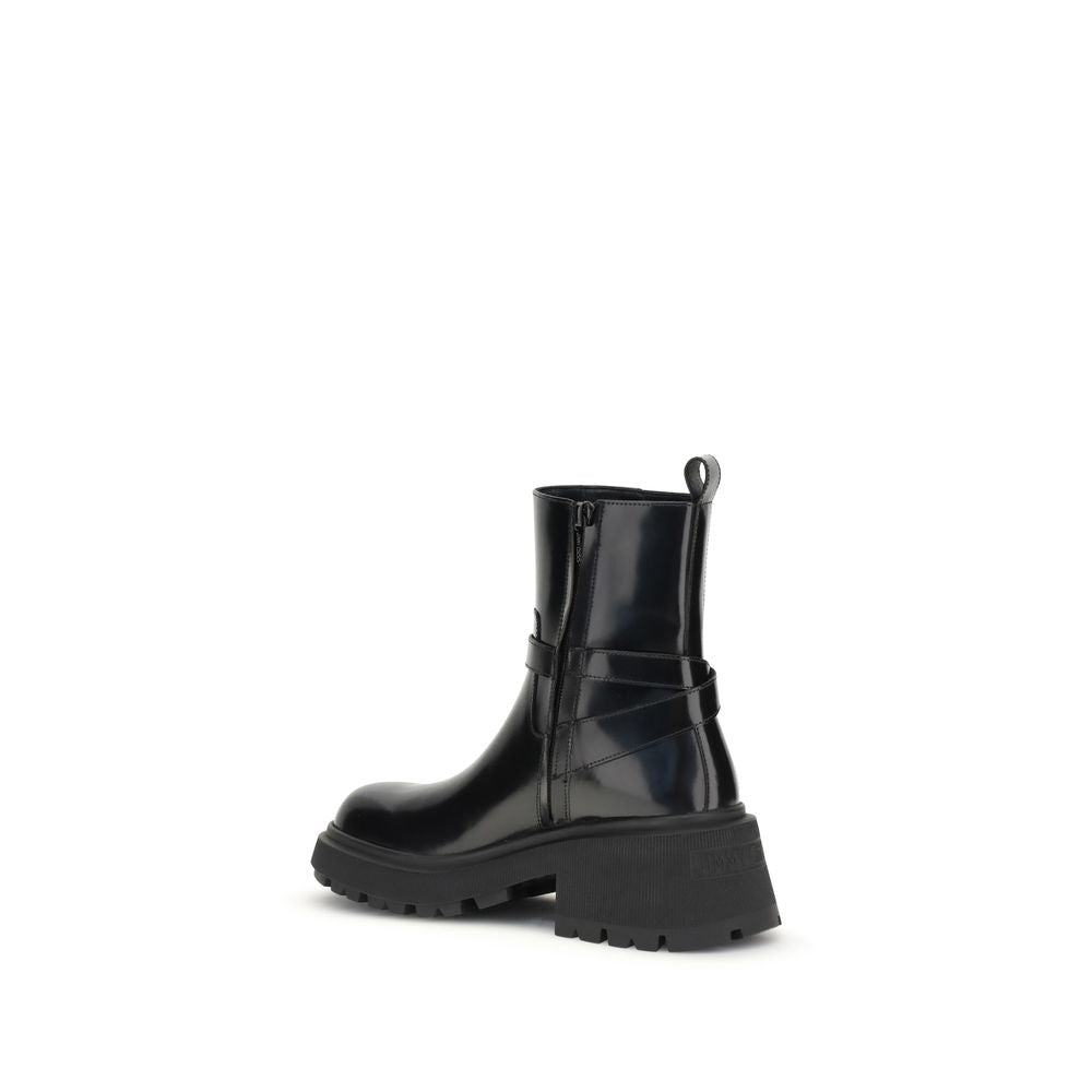 Jimmy Choo Patent-leather Conny Ankle Boots - Walk-In Closet