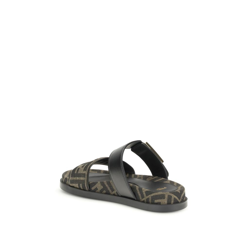 Fendi FF fabric sandal - Walk-In Closet