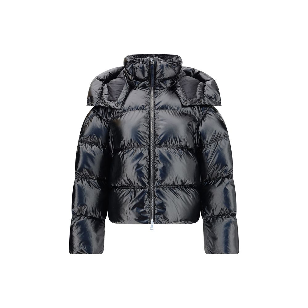 MONCLER x EDWARD ENNINFUL The Lothar Short Down Jacket with hood from Moncler x EE72 by Edward Enninful - Walk-In Closet