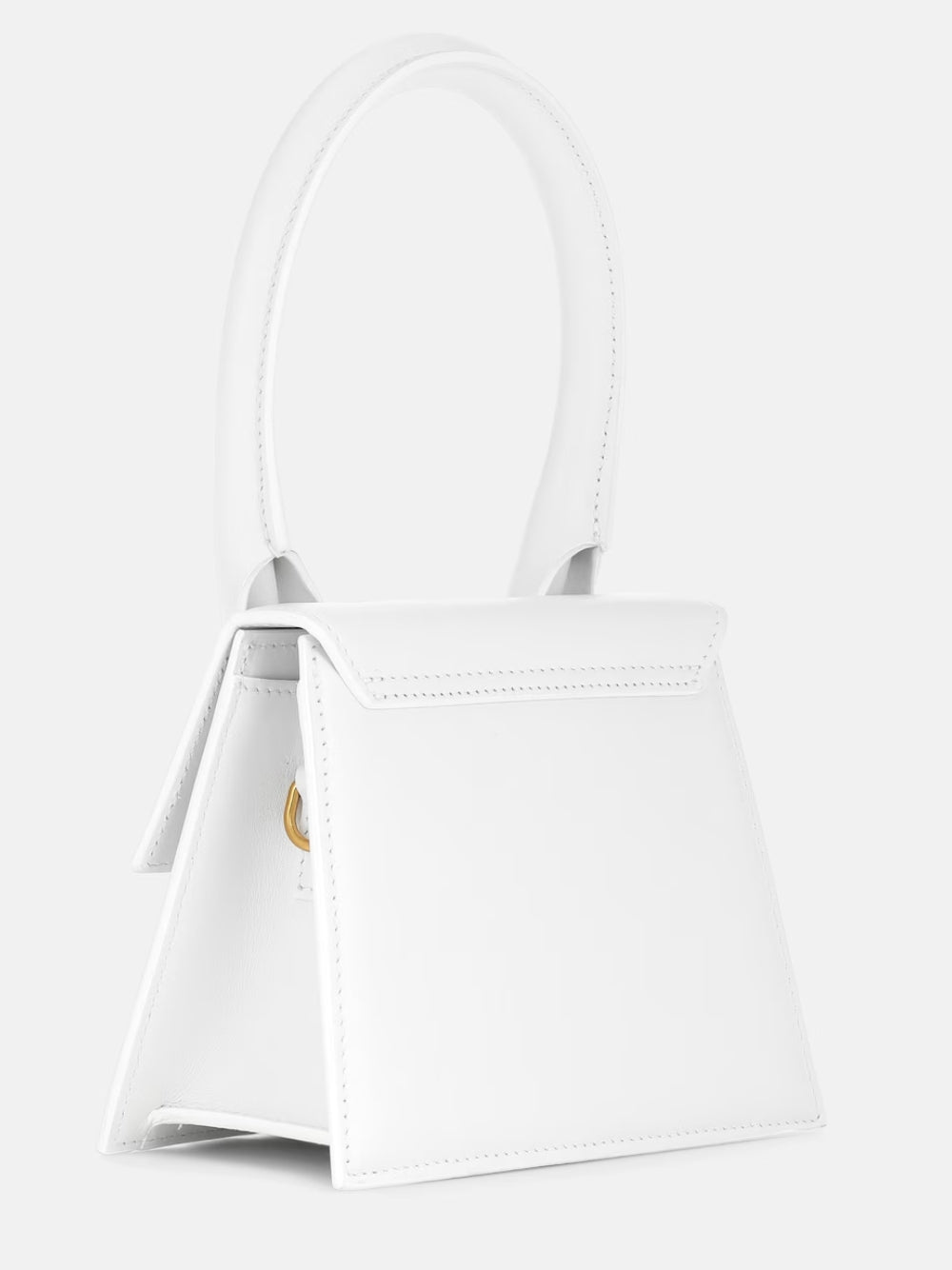 Jacquemus White Le Chiquito Moyen Bag - Walk-In Closet