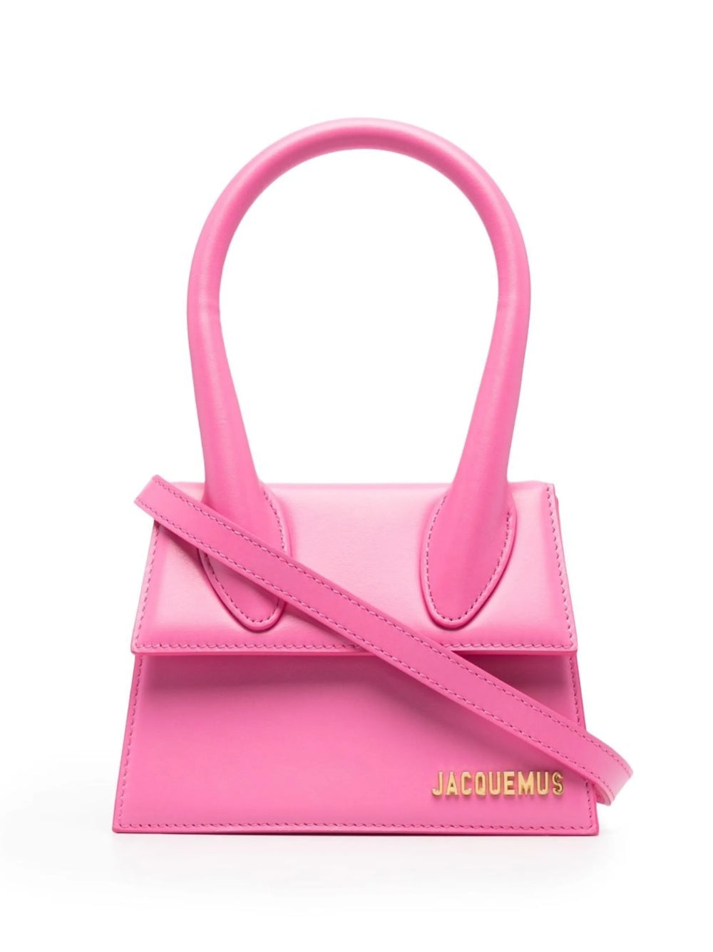 Jacquemus Pink Le Chiquito Moyen Bag - Walk-In Closet