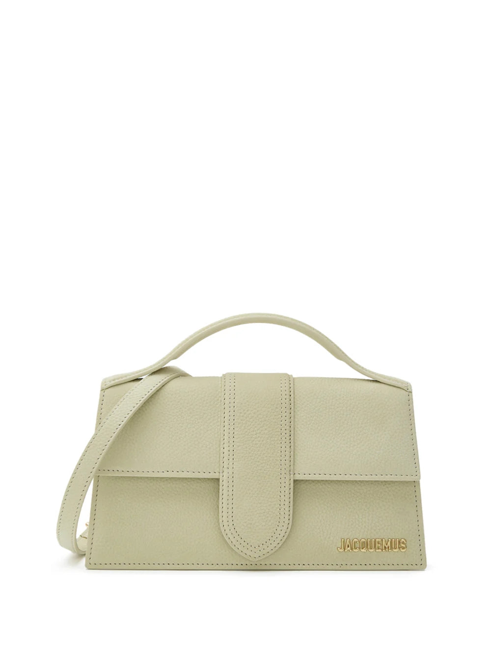 Jacquemus Beige Textured Le Grand Bambino Bag - Walk-In Closet