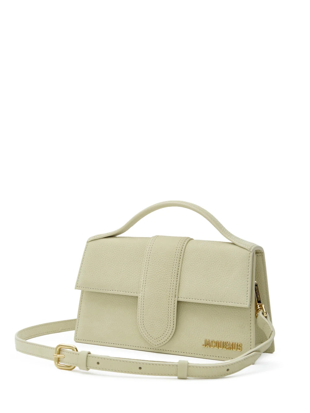 Jacquemus Beige Textured Le Grand Bambino Bag - Walk-In Closet