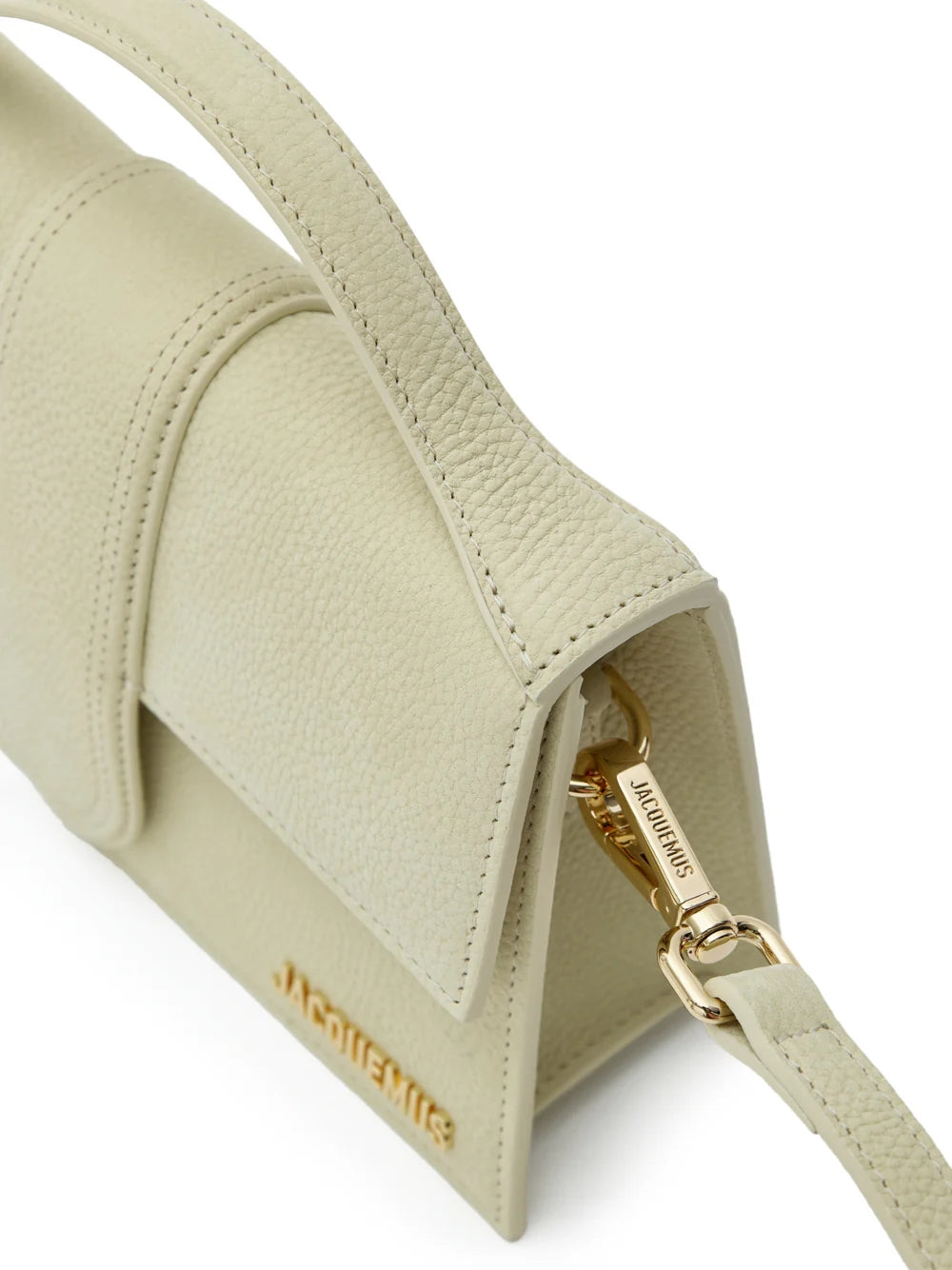 Jacquemus Beige Textured Le Grand Bambino Bag - Walk-In Closet