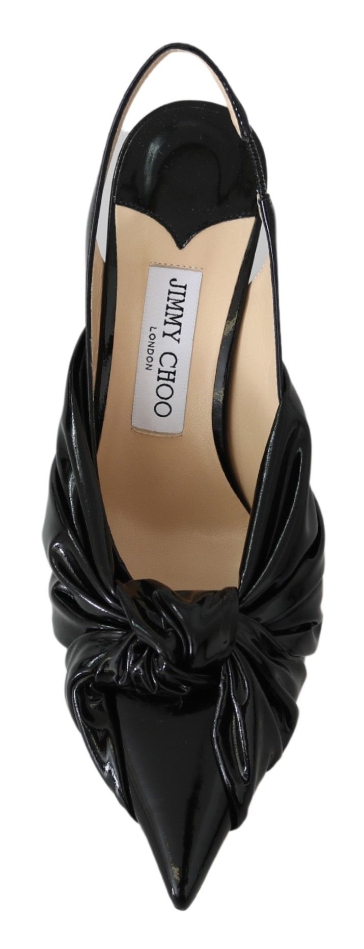 Jimmy Choo Elegant Black Leather Pointed Toe Pumps - Walk-In Closet