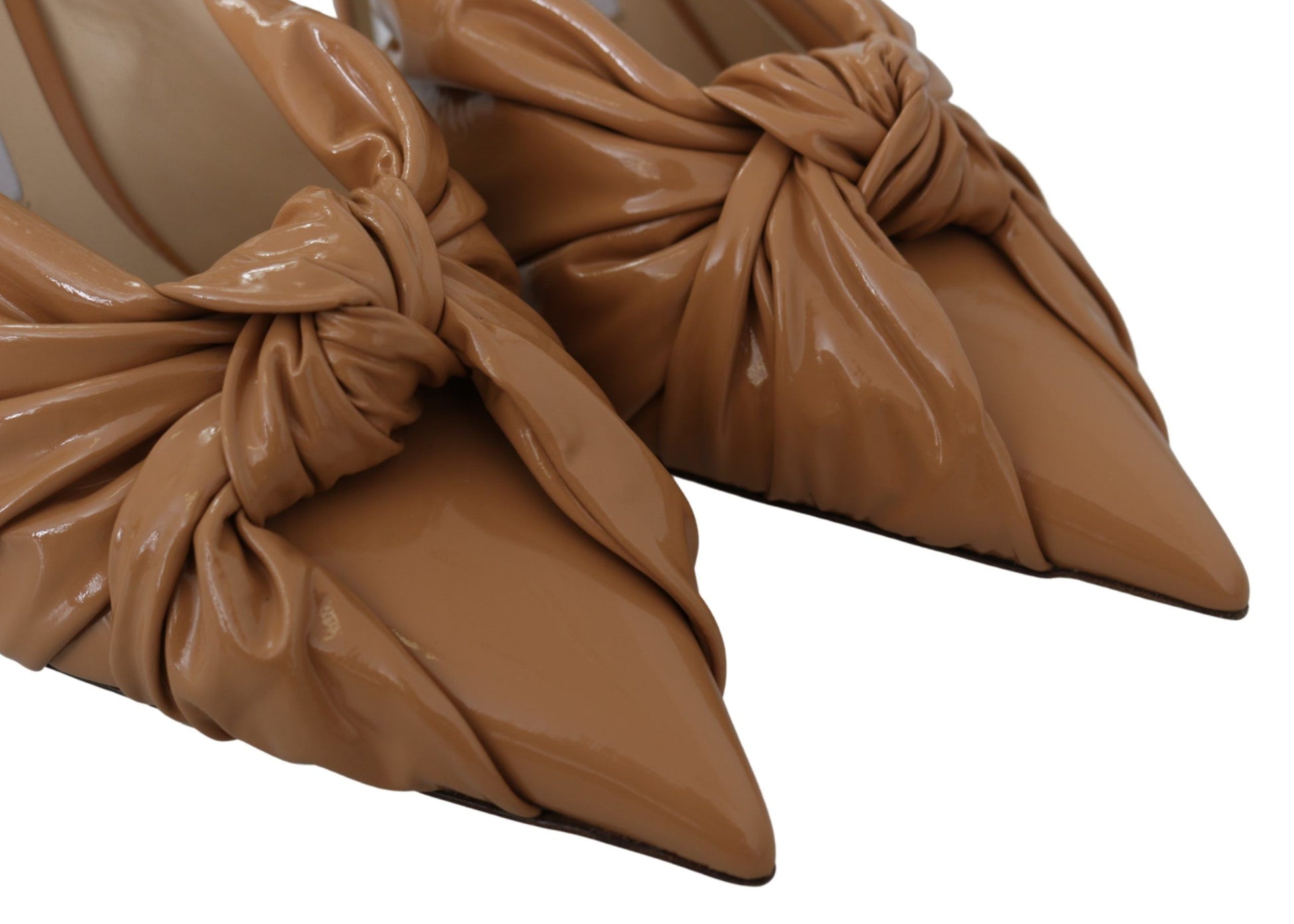 Jimmy Choo Elegant Pointed Toe Leather Pumps - Walk-In Closet