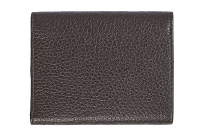Trussardi Brown Leather Women Wallet - Walk-In Closet