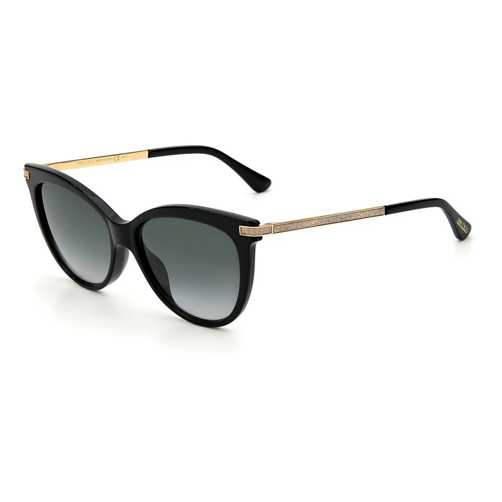 Jimmy Choo Black Acetate Sunglasses - Walk-In Closet
