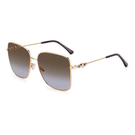 Jimmy Choo Gold Metal Sunglasses - Walk-In Closet