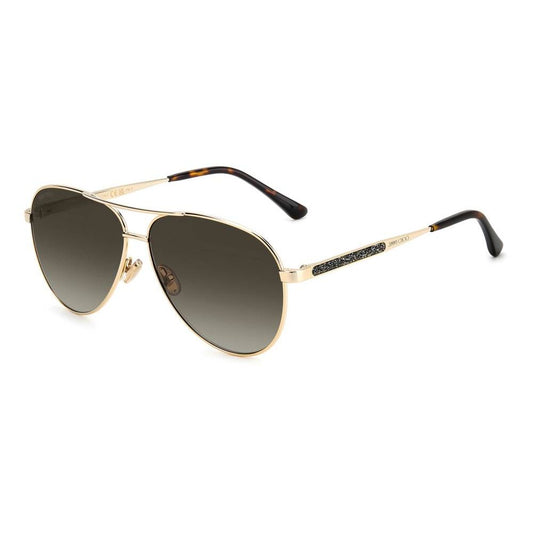 Jimmy Choo Gold Metal Sunglasses - Walk-In Closet