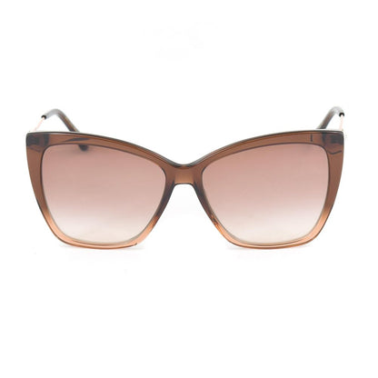 Jimmy Choo Brown Metal Sunglasses - Walk-In Closet