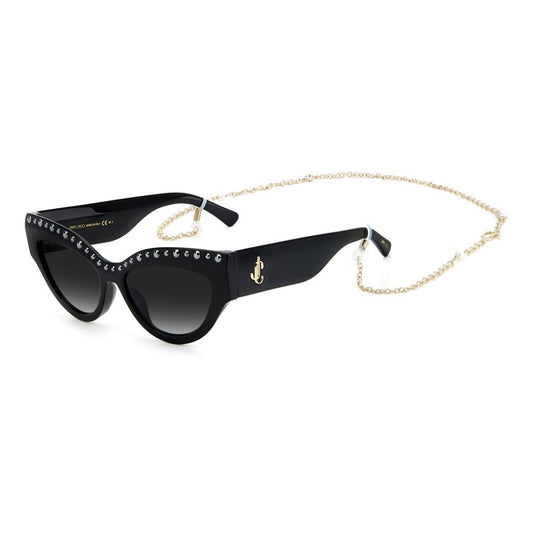 Jimmy Choo Black Acetate Sunglasses - Walk-In Closet