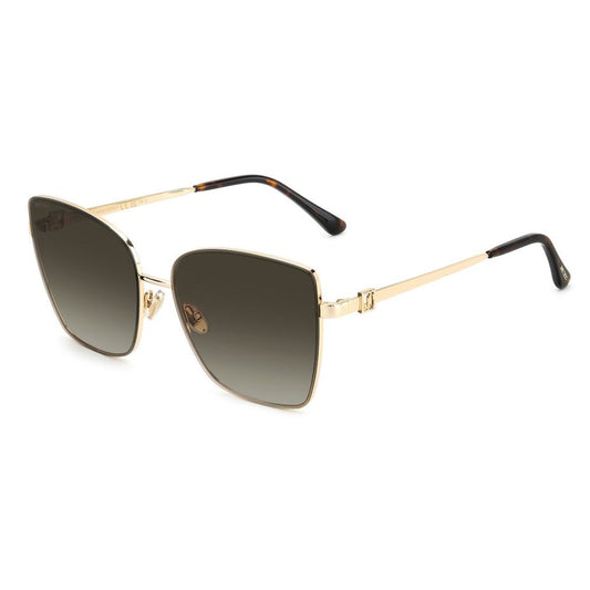 Jimmy Choo Gold Metal Sunglasses - Walk-In Closet