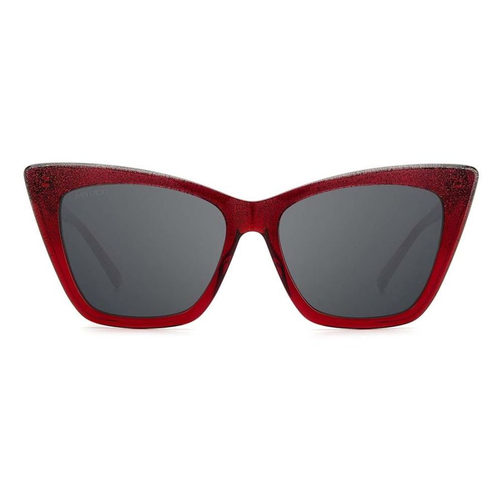 Jimmy Choo Red Acetate Sunglasses - Walk-In Closet